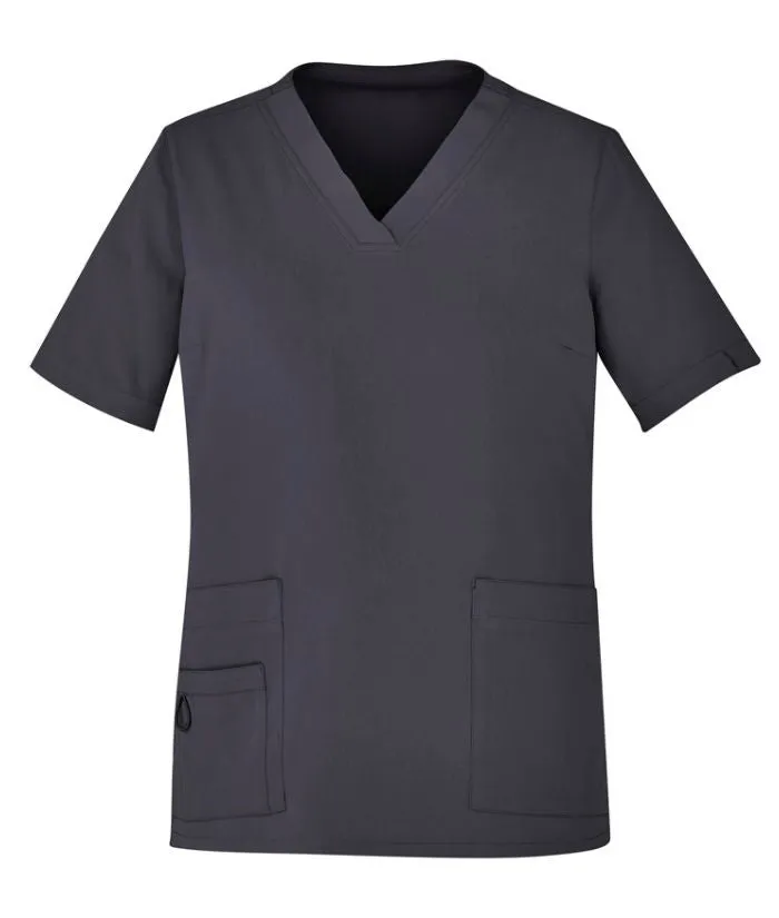 Womens Avery Easy Fit V-Neck Scrub Top