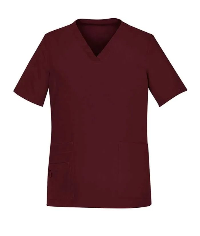 Womens Avery Easy Fit V-Neck Scrub Top
